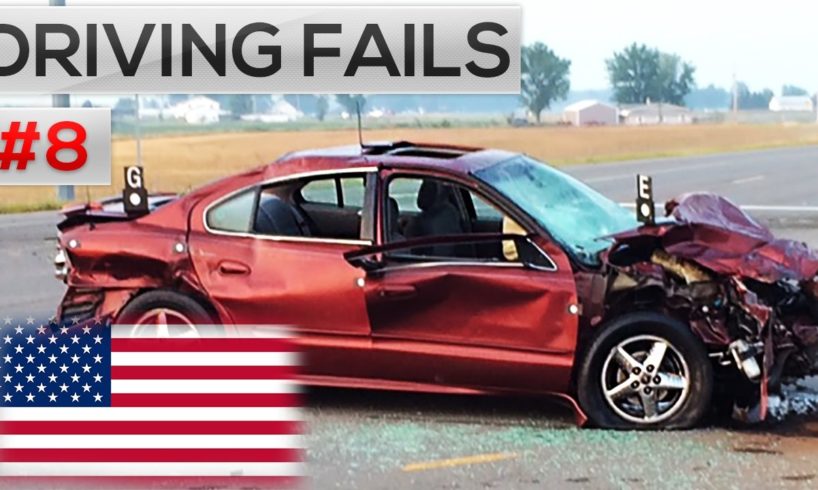 Ultimate North American Driving Fails 2017 -  Road rage & Car Crashes in America #8