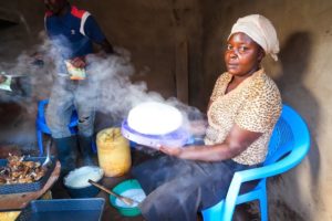 Village Food in East Africa - FREE-RANGE KFC (Kenya FRIED CHICKEN) Kenyan Food in Machakos!