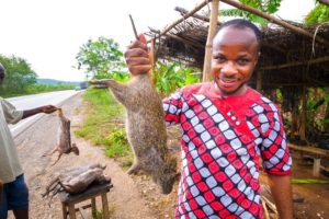 West African Food - EXOTIC DELICACY in GHANA!