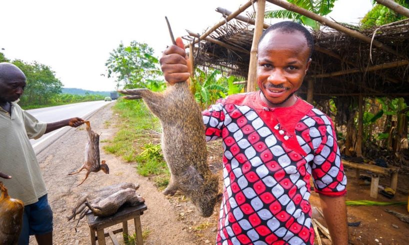 West African Food - EXOTIC DELICACY in GHANA!