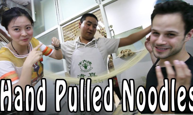 Amazing Hand Pulled Noodles in China | Chinese Muslim Food