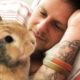 Amazing Rabbit Changes Man's Mind About Animals - CHIEF BRODY | The Dodo - Happy Father's Day!