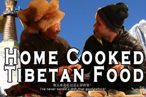 Amazing Tibetan Food Feast - Eating In A Tibetan Home!