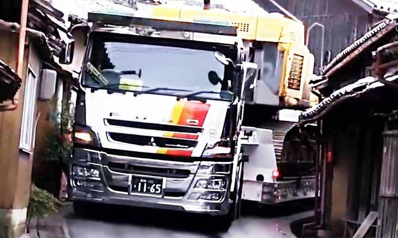 Amazing Trucks Driving Skills - Crazy Semi Trucks Drivers - Extreme Lorry Drivers WIN #5