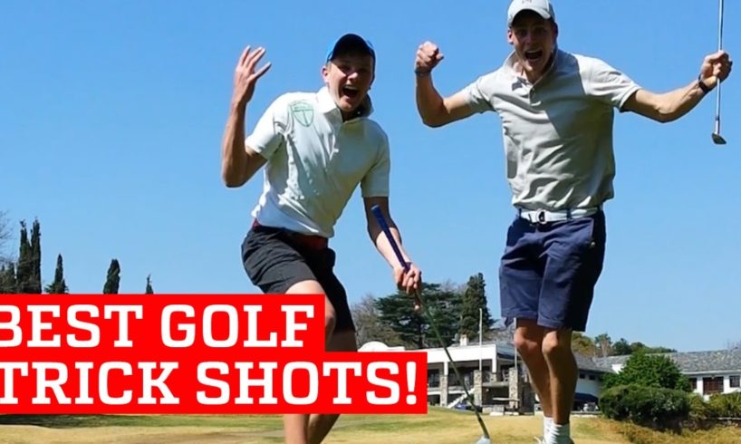 BEST GOLF TRICK SHOTS & PUTTS  | PEOPLE ARE AWESOME 2016
