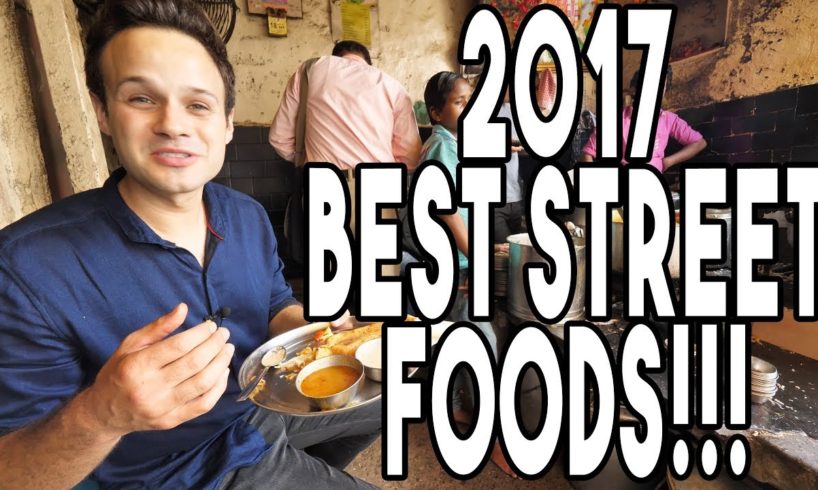 BEST STREET FOODS OF 2017 - MY YEAR END REVIEW - CHINESE, INDIAN, INDONESIAN + MORE!!!