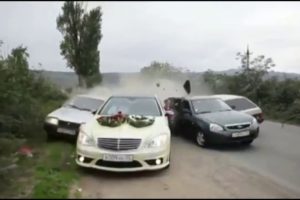 BLOOD WEDDING (Road Rage and Car crashes at the wedding) (with English subs)