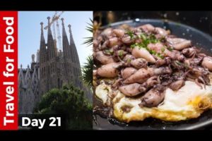 Barcelona Food Tour at LA BOQUERIA and Sagrada Familia - Barcelona, Spain, Travel Guide!