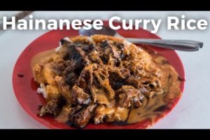 Beach Road Scissor Cut Hainanese Curry Rice in Singapore