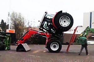 Best of Tractor Fails & Wins 2017 - Funny Tractor Driving Fails, Heavy Equipment Fails