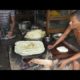 Big Size Paratha | Rare Indian Street Food | Old Man Making Petai Paratha | Village Food at Street