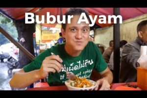 Bubur Ayam Barito: Chicken Rice Porridge in Jakarta