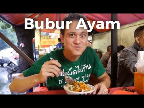 Bubur Ayam Barito: Chicken Rice Porridge in Jakarta