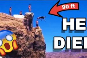CLIFF JUMPING FAIL COMPILATION *DEATH*