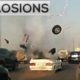 Car Explosion caught on dash camera! (Explosions of gas cylinders on dashcam)-Road accidents footage
