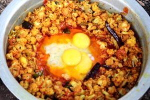 Cauliflower & Egg Recipe By My Granny