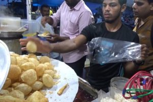 Chennai Panipuri Chaat | Samosa Masala Chaat @ 30 rs Plate | Street Food Tamil Nadu