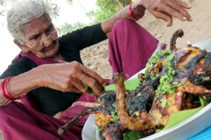 Chicken || chicken BBQ recipe in Village Style My Grandma