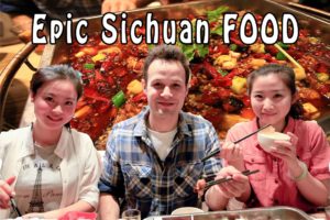 Chinese Food In Sichuan | Duck Head, River Fish, and Rabbit Dry Pot