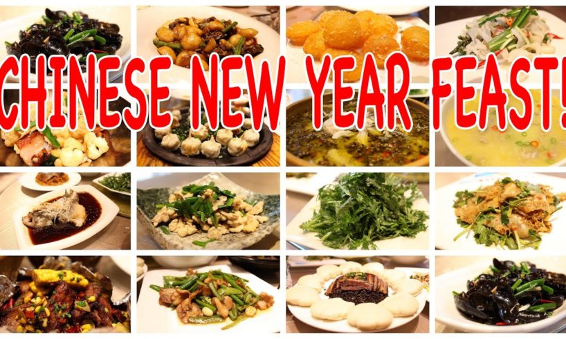 Chinese New Year: The Feast of Feasts | Eating With Locals in Sichuan!