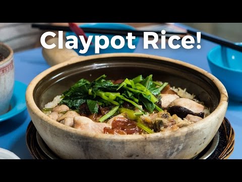 Claypot Rice - The Biggest Hawker Centre in Singapore