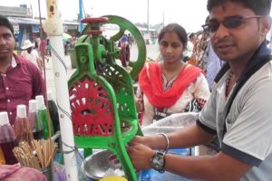 Coloring Ice Gola | Bengal Digha Sea Beach | Street Food India