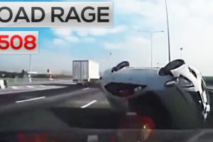 Daily car crashes & Road Rage, Bad drivers compilation #508