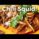 Delicious Chili Squid at Whampoa Food Market