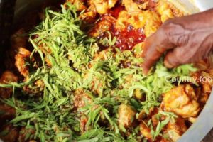 Delicious Tamarind chicken by 106 Mastanamma