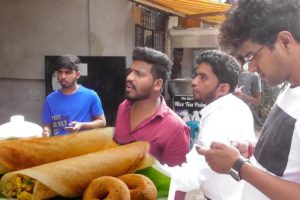 Early Morning Around 8 o'clock Street Food Hyderabad HITEC City