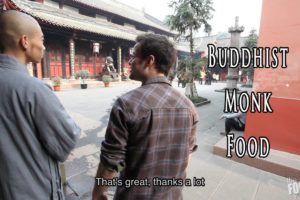 Eating Buddhist Monk Food in Chengdu at Wenshu Temple 文殊院