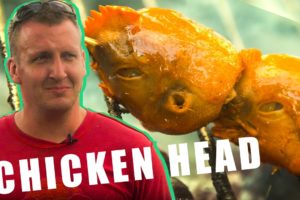 Eating CHICKEN HEAD in the Philippines!  [Best Ever Food Review Show]