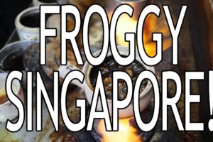 Eating Frog in Singapore! Would you try this?