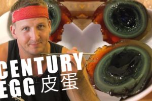 Eating the world's oldest egg - Taiwan