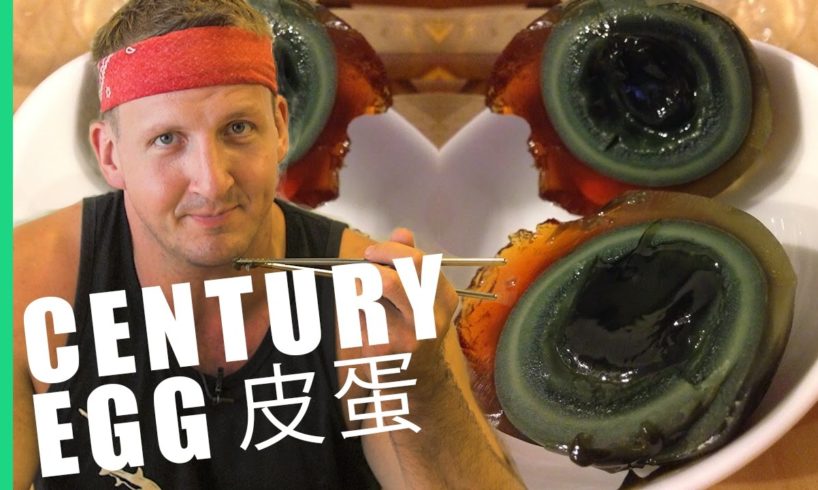 Eating the world's oldest egg - Taiwan