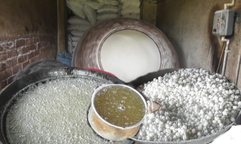 Elaichi Dana | Ram Dana | Nakul Dana Making by Automated Machine | Street Food Loves You