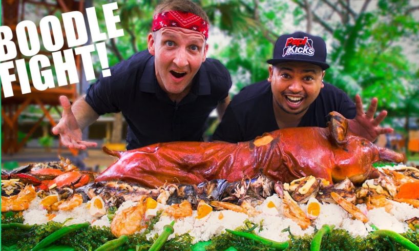 Epic BOODLE FIGHT! What $100 gets you in the Philippines
