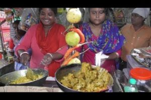 Exciting Mustard Chicken Preparation | Street Food on Roadside Highway | Indian Food at Street