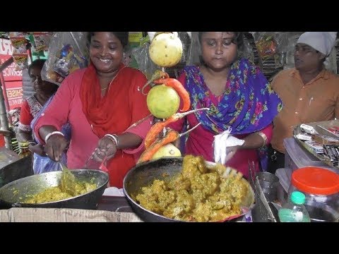 Exciting Mustard Chicken Preparation | Street Food on Roadside Highway | Indian Food at Street