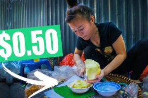 FIVE Must-Eat Hanoi STREET FOODS! (Egg Coffee, Bun Rieu, Xoi Xeo)