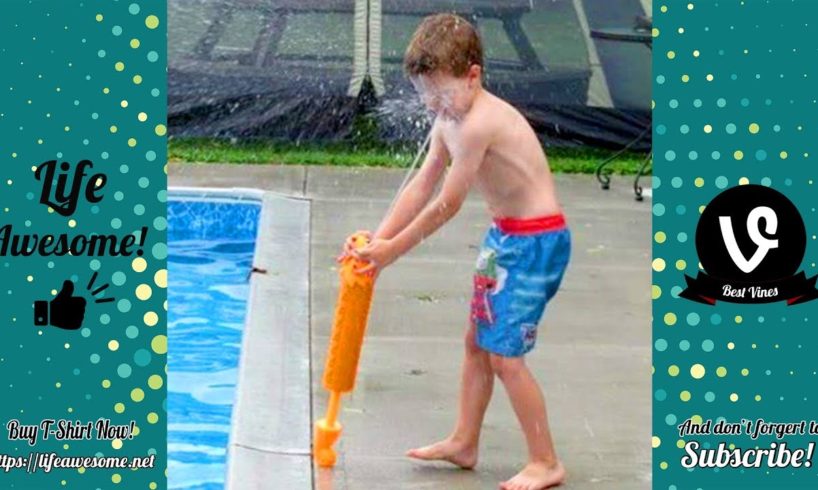 FUNNY KIDS WATER FAILS Compilation 2019 | Try Not To Laugh Funny Kids Fails