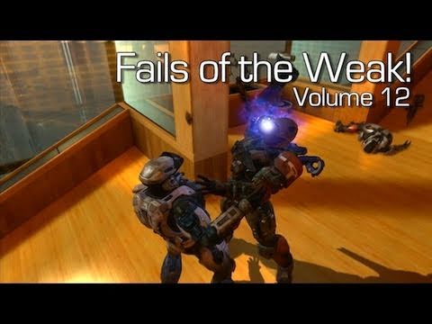 Fails of the Weak: Ep. 12 - Funny Halo 4 Bloopers and Screw Ups! | Rooster Teeth