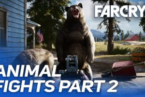Far Cry 5 - Animal Fights & Animal Attacks // Part 2