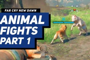 Far Cry New Dawn - Animal Fights / Attacks Part 1