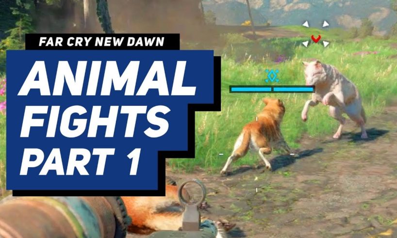Far Cry New Dawn - Animal Fights / Attacks Part 1