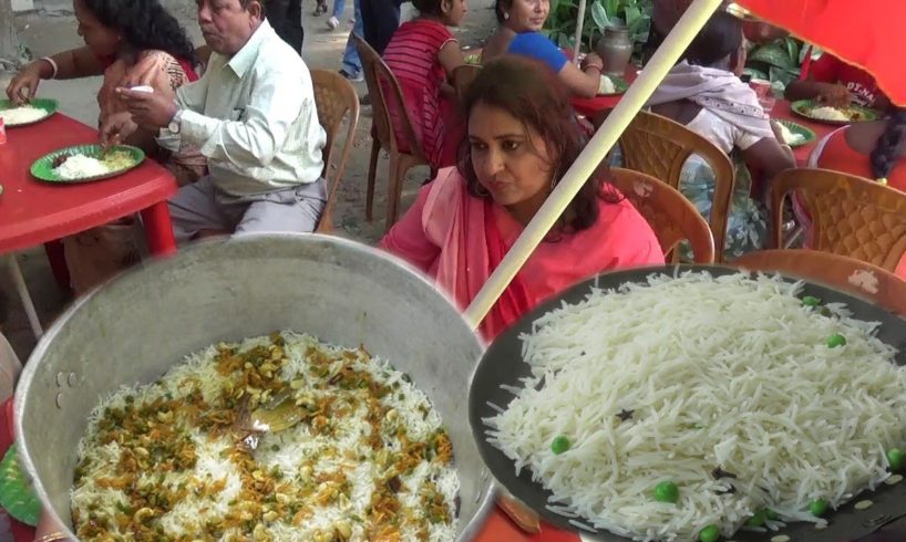 Fried Rice Full Preparation at Kalyani Lake Park with Picnic Enjoyment Mood | Street Food Loves You