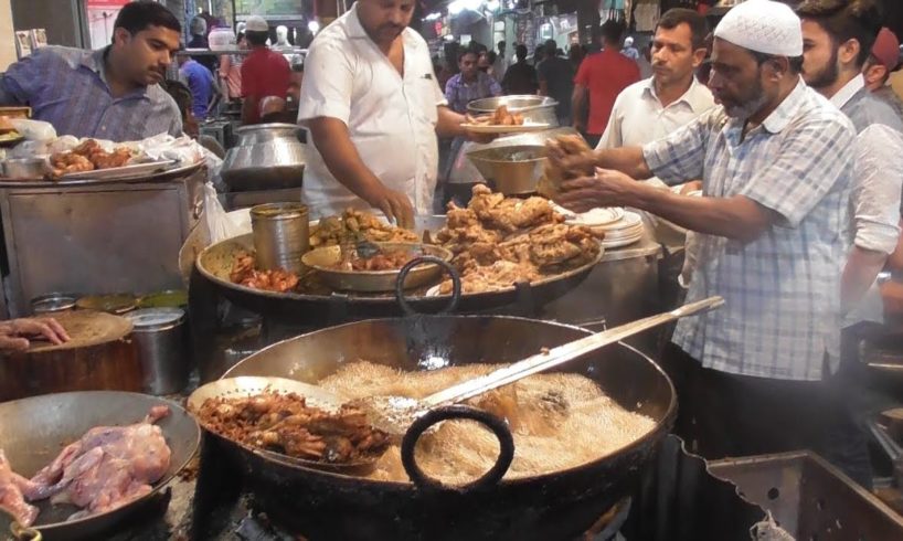 Full Chicken Fry 400 Rs | Opposite Jama Masjid Delhi | Indian Street Food Loves You