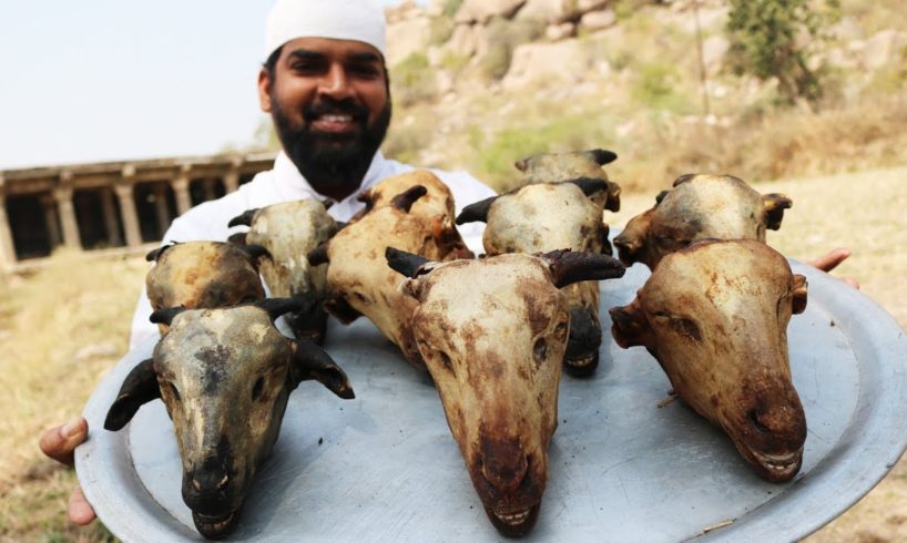 Goat Head Recipe || Tasty Lamb Head Curry || Nawabs kitchen