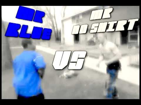 HOOD FIGHTS (MR BLUE VS MR NO SHIRT)