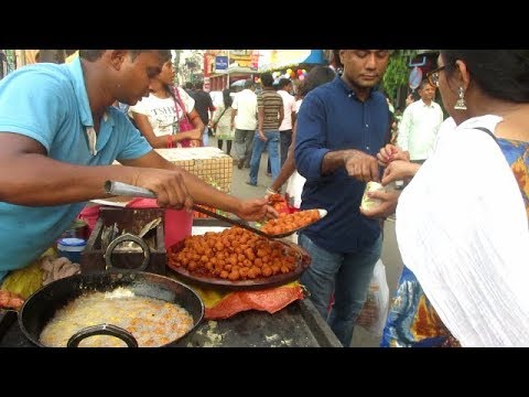Hot Snacks (Bulbul Vaja) in Kolkata Street | Crispy and Crunchy | Indian Street Food Vendors